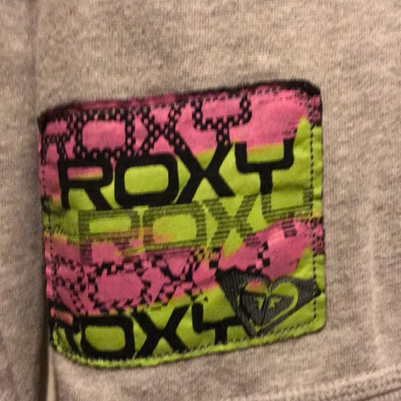 Gray Women’s L Roxy Hoodie - Picture 6 of 6